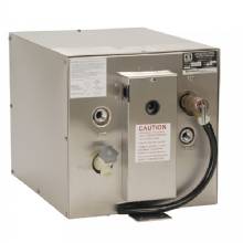 WHALE MARINE Seaward 6 Gallon Hot Water Heater w and Rear Heat Exchanger %2D Stainless Steel %2D 240V