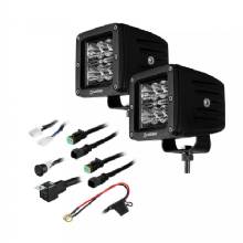 HEISE 6 LED Cube Light %2D Spot Beam %2D 3 inch %2D 2 Pack
