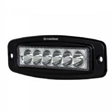 HEISE 6 LED Single Row Driving Light %2D Flush Mount