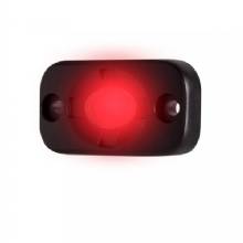 HEISE Auxiliary Accent Lighting Pod %2D 15 inch x 3 inch %2D Black and Red