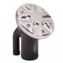 PERKO 0590 Vented Fill f and 1%2D1 and 2 inch Hose %2D Angled Neck %2D Chrome