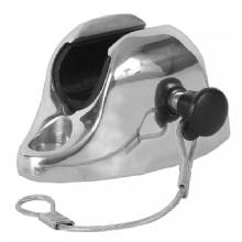 TACO METALS Flat Deck Hinge w and Pin and Lanyard %2D 7 and 8 inch%2D1%2D1 and 4 inch