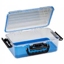 PLANO Guide Series Waterproof Case 3700 %2D Blue and Clear