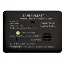 SAFE%2DT%2DALERT 62 Series Carbon Monoxide Alarm %2D 12V %2D 62%2D541%2DMarine %2D Surface Mount %2D Black