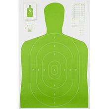 ACTION TARGETS ACTION TGT HIVIS FLOR GRN B27E 100PK