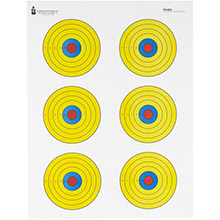 ACTION TARGETS ACTION TGT BRIGHT 6 BULLSEYE 100PK