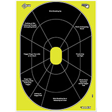 ALLEN EZ AIM 12 inX18 in HG TRAINER 8PK