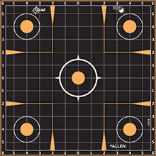 ALLEN EZ AIM 12 inX12 in SIGHT in 5PK