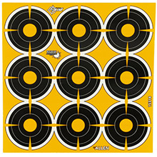 ALLEN EZ AIM 2 in BULLSEYE 12 SHEETS