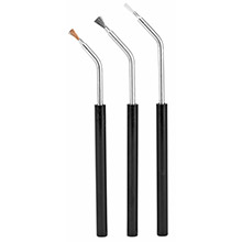 BIRCHWOOD CASEY B and C ANGLED BRUSHES BRNZ and NYL and STL 3PK