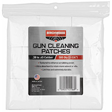 BIRCHWOOD CASEY B and C PATCHES 2%2D1 and 4 in 38%2D45 CAL 500PK