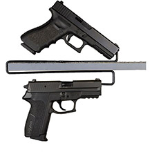 GSS OVER UNDER HANDGUN HANGERS 2PK