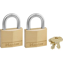 MASTER LOCK MASTERLOCK PADLOCK 2PK KEYED ALIKE