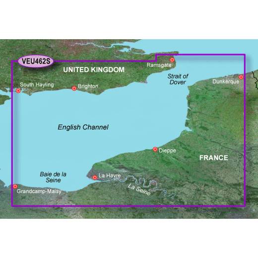 Map Of Europe English Channel