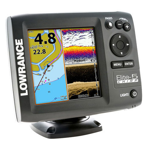 Lowrance Hook 4x Chirp Fish Finder - boat parts - by owner