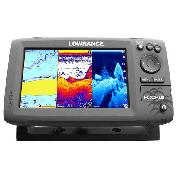 Hook-7 with Transduc by LOWRANCE