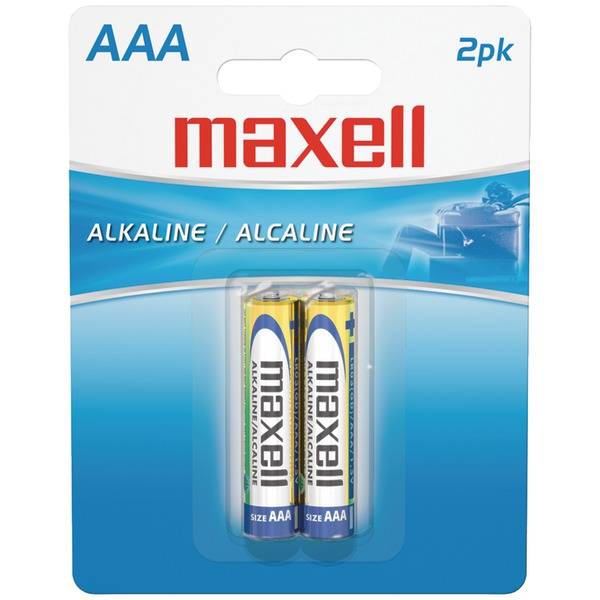 Pilha Maxell Alkaline Aaa 2Un Pilha Alkaline None (025215961724)